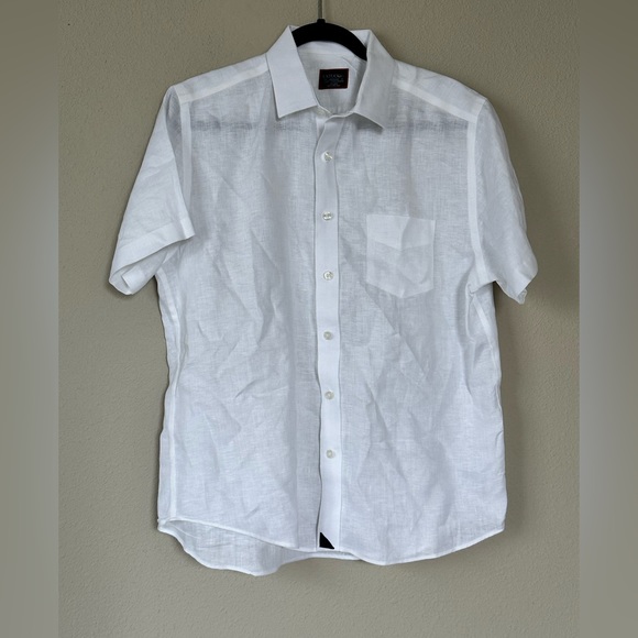 Untuck it linen button down medium - Picture 1 of 3